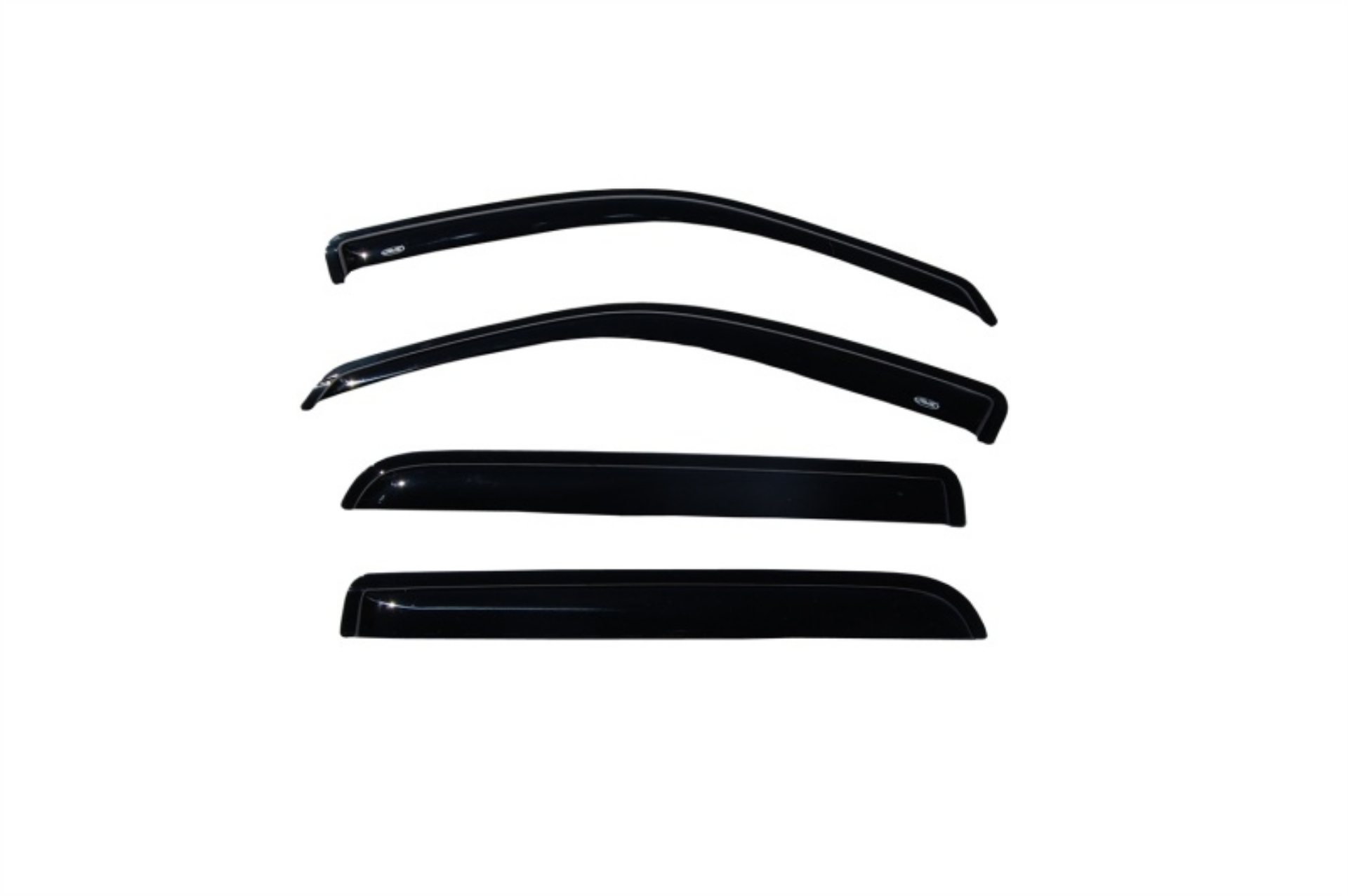 Picture of AVS 02-10 Ford Explorer 4 Door Ventvisor Outside Mount Window Deflectors 4pc - Smoke