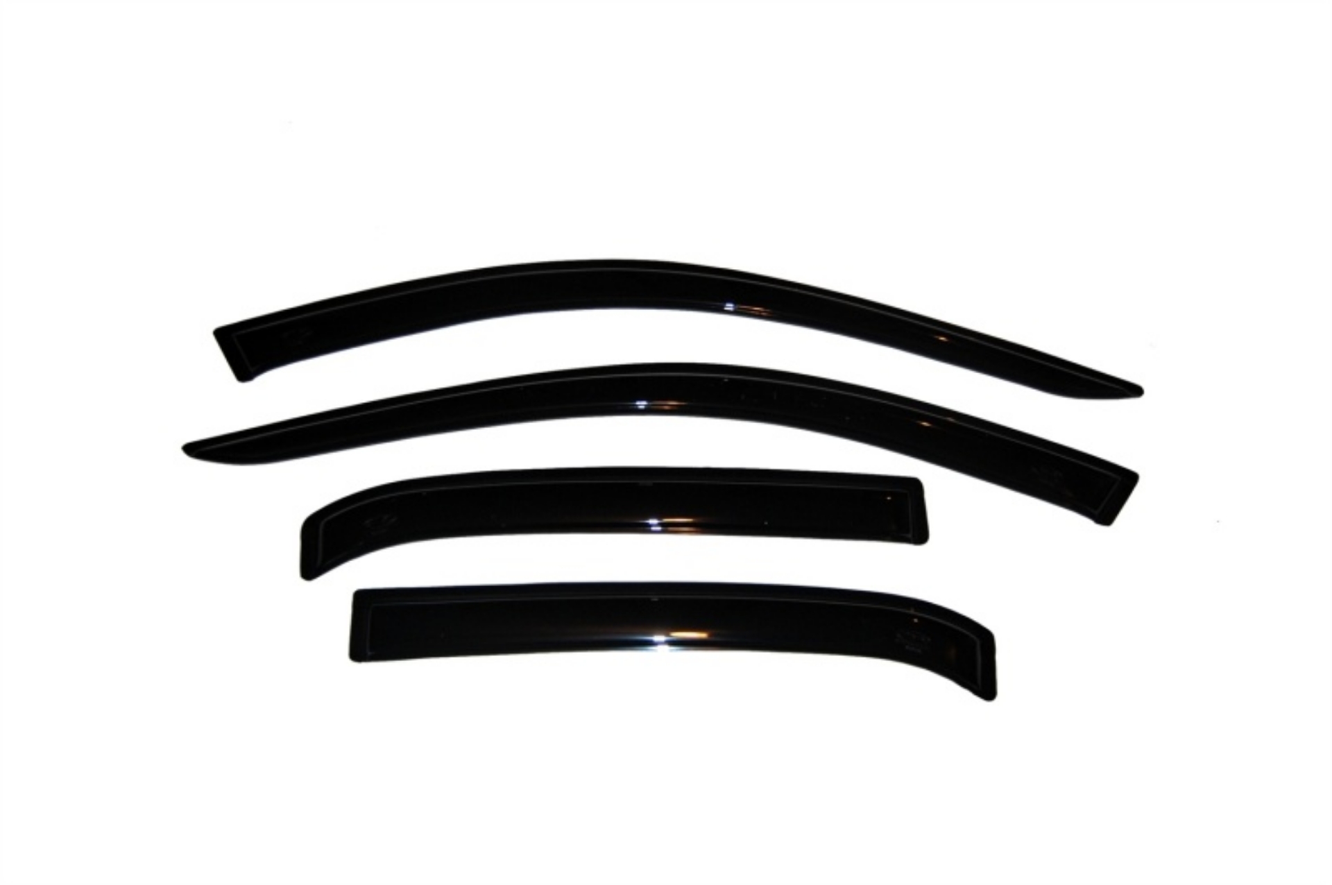 Picture of AVS 03-07 Honda Accord Ventvisor Outside Mount Window Deflectors 4pc - Smoke