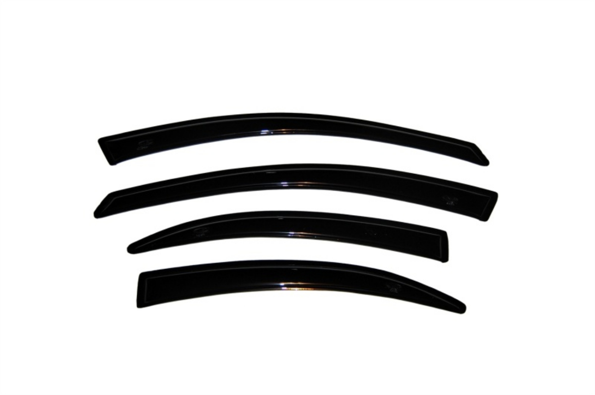 Picture of AVS 01-06 Chrysler Sebring Ventvisor Outside Mount Window Deflectors 4pc - Smoke