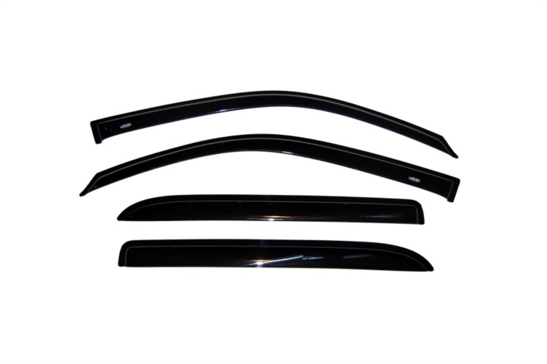 Picture of AVS 02-06 Chevy Trailblazer EXT Ventvisor Outside Mount Window Deflectors 4pc - Smoke