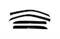 Picture of AVS 02-06 Chevy Trailblazer EXT Ventvisor Outside Mount Window Deflectors 4pc - Smoke