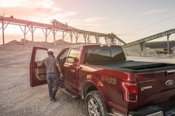 Picture of Roll-N-Lock 07-18 Toyota Tundra Crew Max Cab XSB 65in A-Series Retractable Tonneau Cover