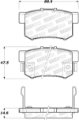 Picture of StopTech Street Brake Pads - Front