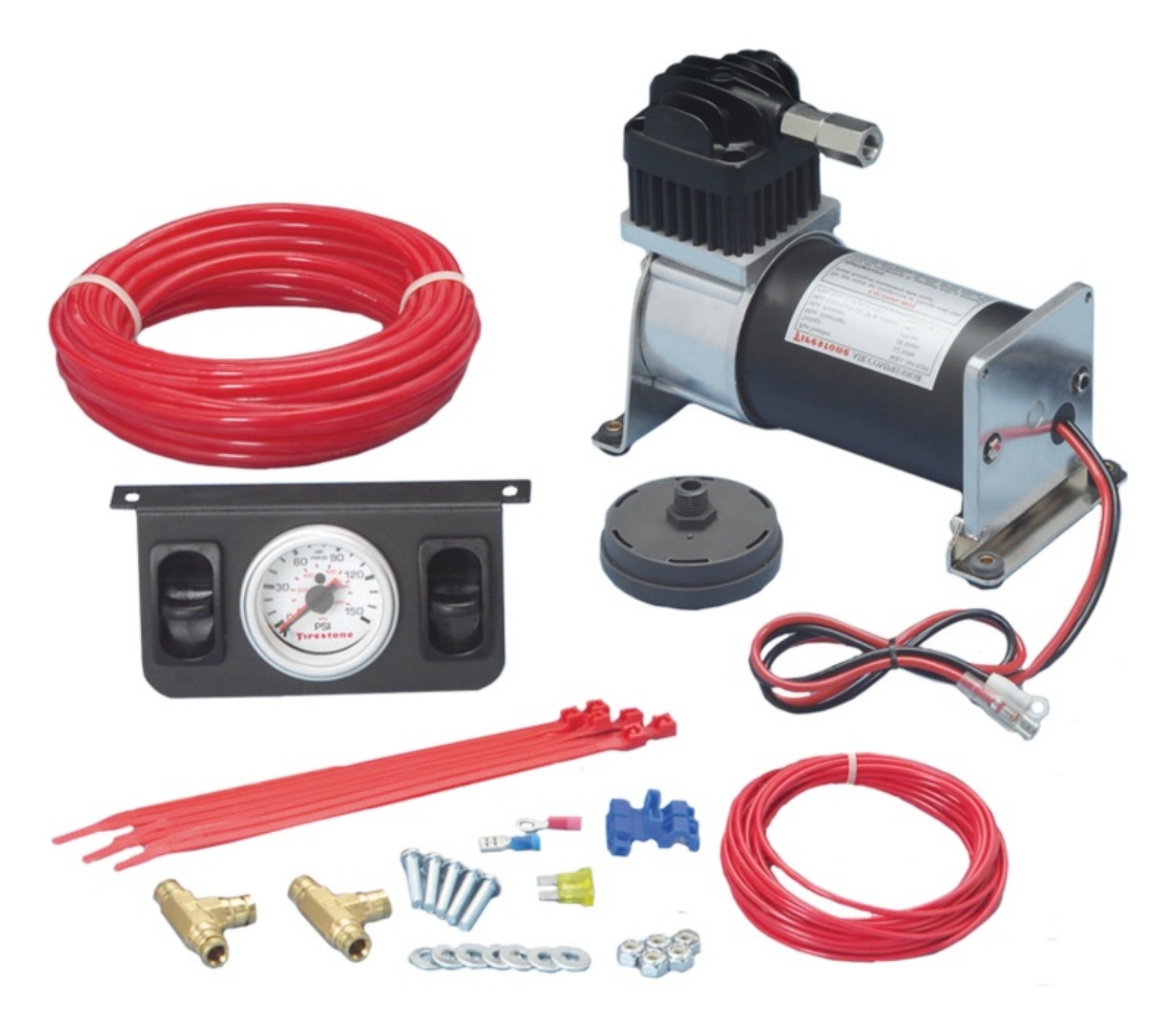 Picture of Firestone Air-Rite Air Command II Heavy Duty Air Compressor System w-Dual Analog Gauge WR17602219