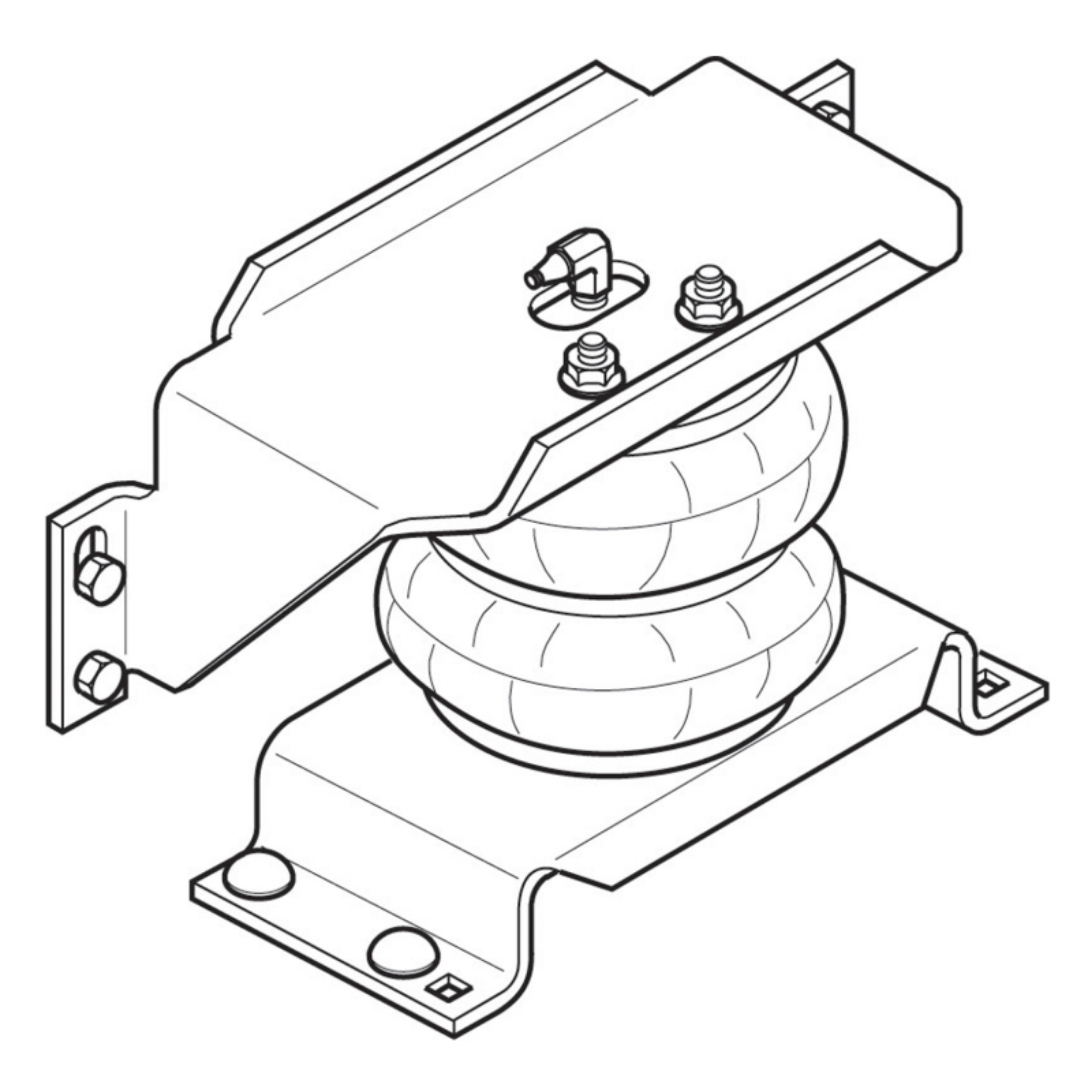 Picture of Firestone Ride-Rite Air Helper Spring Kit Rear 96-17 Ford E450 Commercial w-o OE Bed W217602153