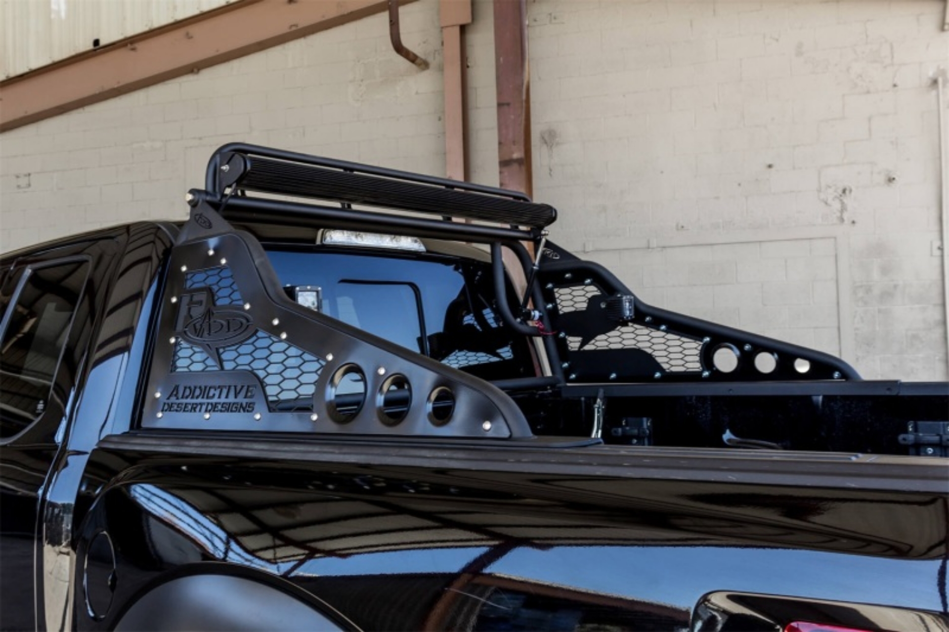 Picture of Addictive Desert Designs 17-18 Ford F-150 Raptor Race Series Chase Rack w- 2017 Grill Pattern