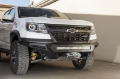 Picture of Addictive Desert Designs 17-18 Chevy Colorado Stealth Fighter Front Bumper w- Winch Mount