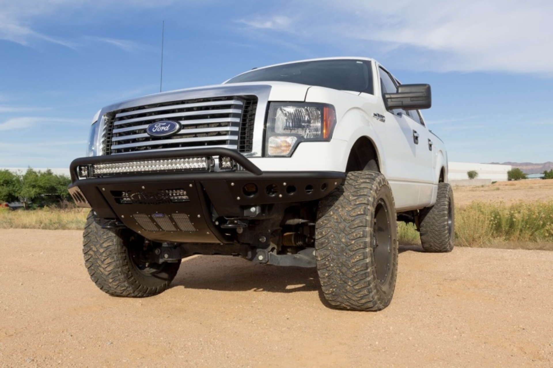 Picture of Addictive Desert Designs 09-14 Ford F-150 Stealth R Front Bumper