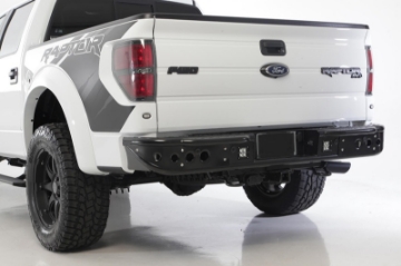 Picture of Addictive Desert Designs 10-14 Ford F-150 Raptor Venom Rear Bumper w- Backup Sensor Cutouts