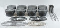 Picture of Mahle MS Piston Set Chevrolet LS1-2-6 5-3L 326ci 3-780in Bore 3-622in Stk 9-5:1 CR -2-1cc Set of 8