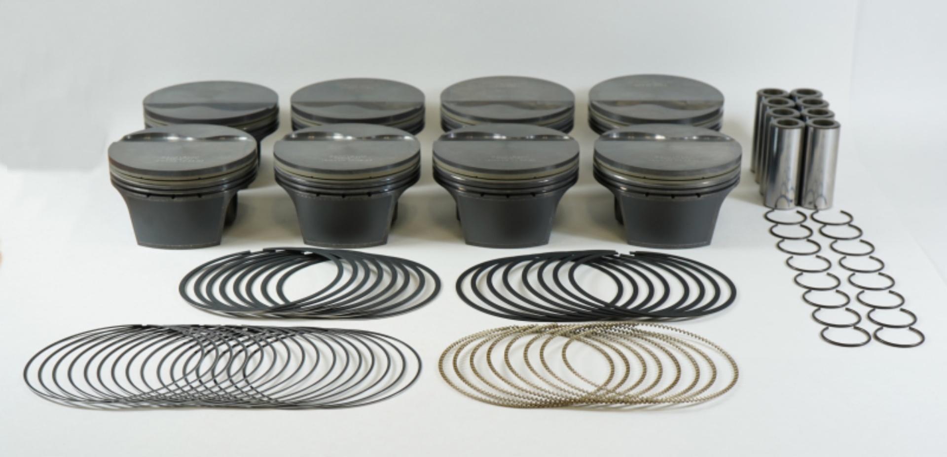 Picture of Mahle MS Piston Set Chevrolet LS1-2-6 5-3L 329ci 3-800in Bore 3-622in Stk 9-6:1 CR -2-1cc Set of 8