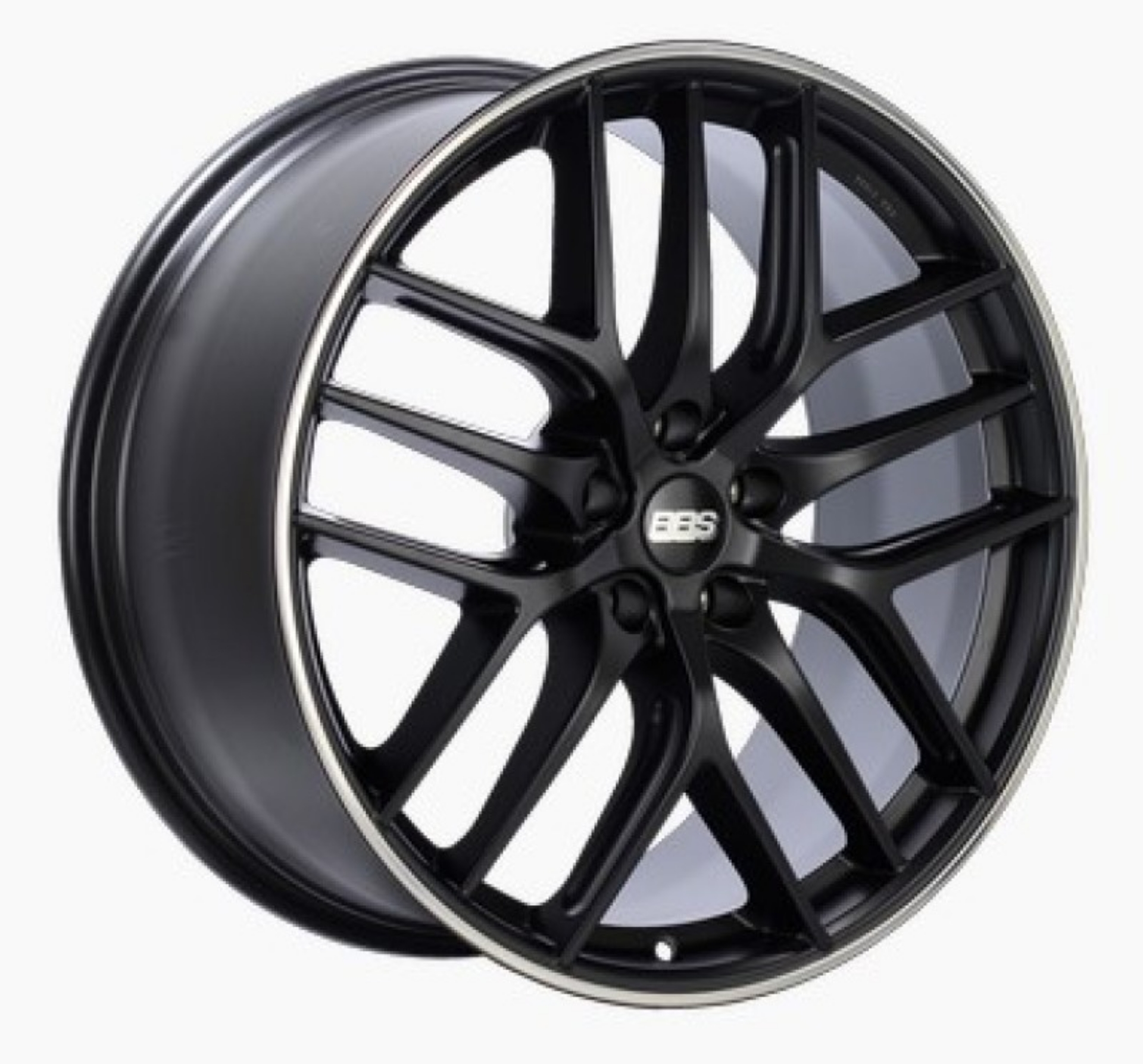 Picture of BBS CC-R 19x8 5x108 ET45 Satin Black Polished Rim Protector Wheel -70mm PFS-Clip Required