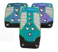 Picture of NRG Aluminum Sport Pedal M-T - Neochrome w-Black Carbon