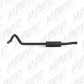 Picture of MBRP 2007-2009 Jeep Wrangler JK 3-8L V6 4 dr Off-Road Tail Pipe Muffler before Axle