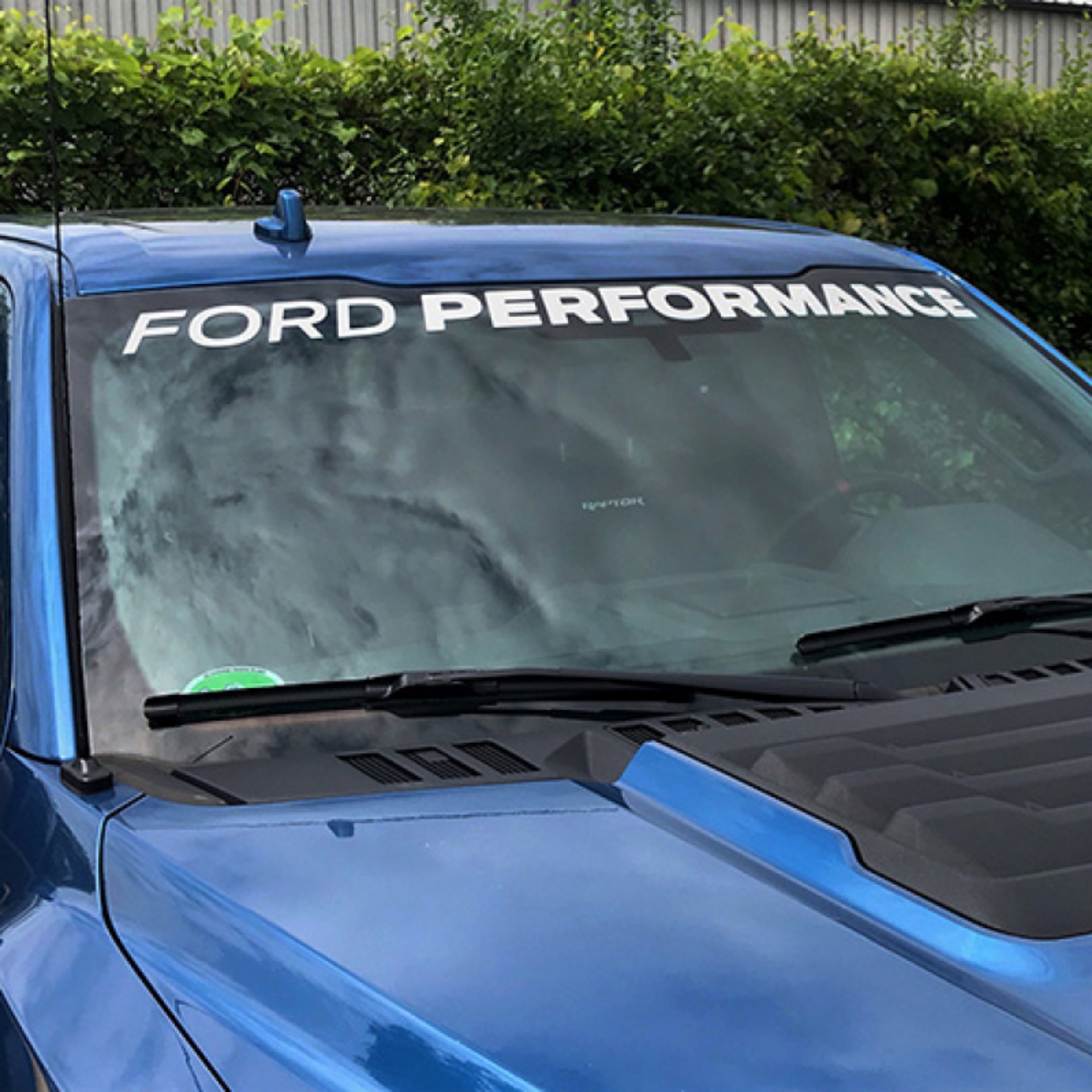 Picture of Ford Racing 2009-2018 F-150 Incl Raptor Ford Performance Windshield Banner