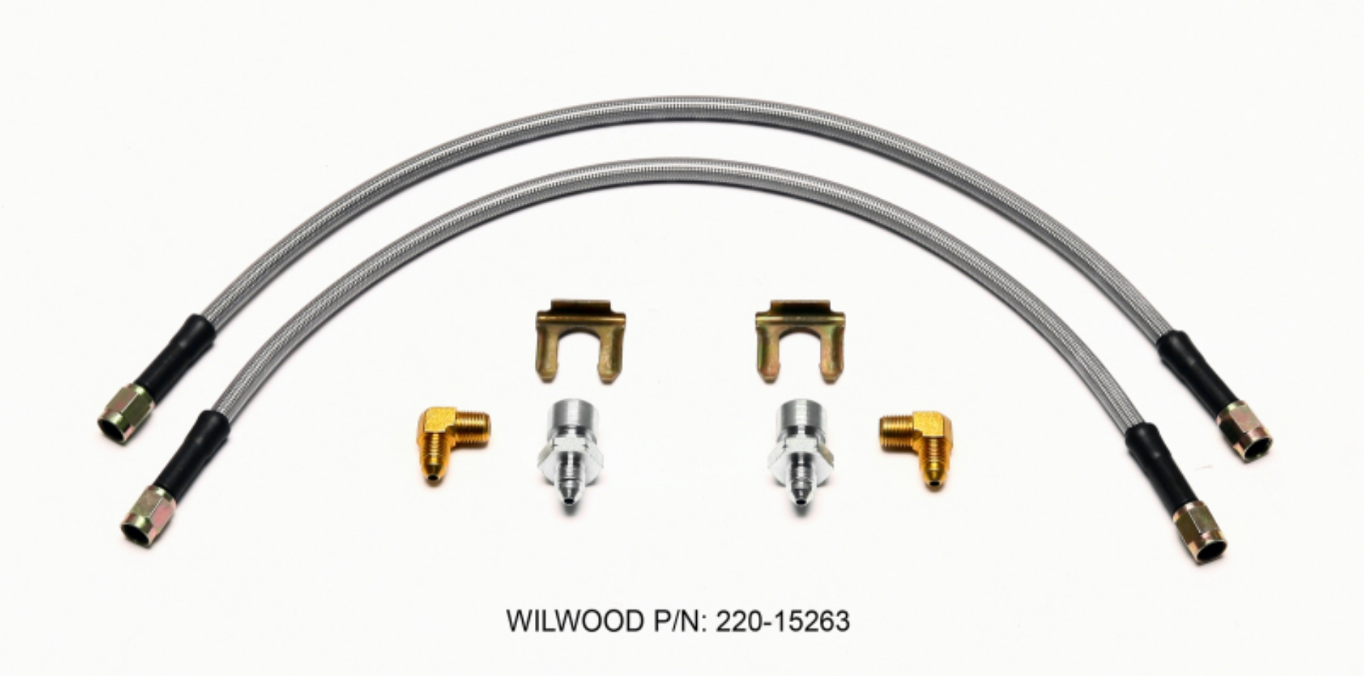 Picture of Wilwood Flexline Kit 18inch M10x1-50 IF 1-8-27 NPT 90 Degree