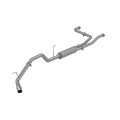 Picture of MBRP 2007-2009 Nissan Titan 5-6L EC-CC Cat Back Single Side