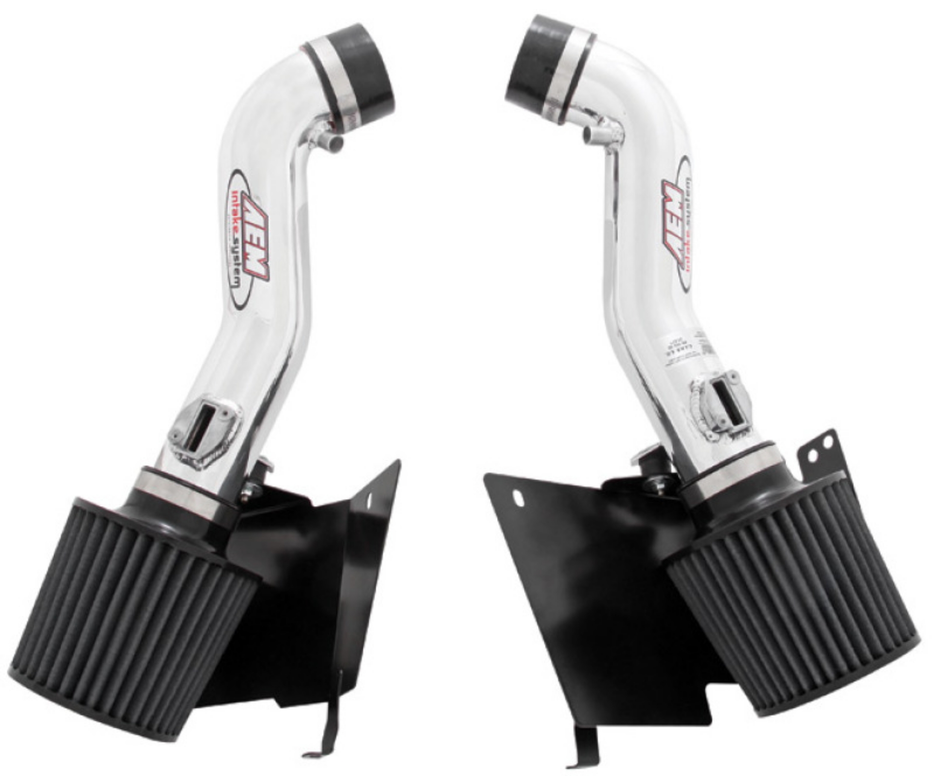 Picture of AEM 07 350z Polished Dual Inlet Cold Air Intakes w- Heat Sheilds