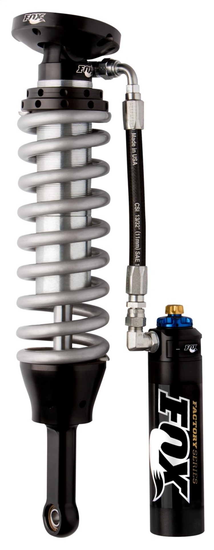 Picture of Fox 07+ Chevy 1500 2-5 Factory Series 4-4in- Remote Res- Coilover Set w-DSC Adjuster - 0-2in- Lift