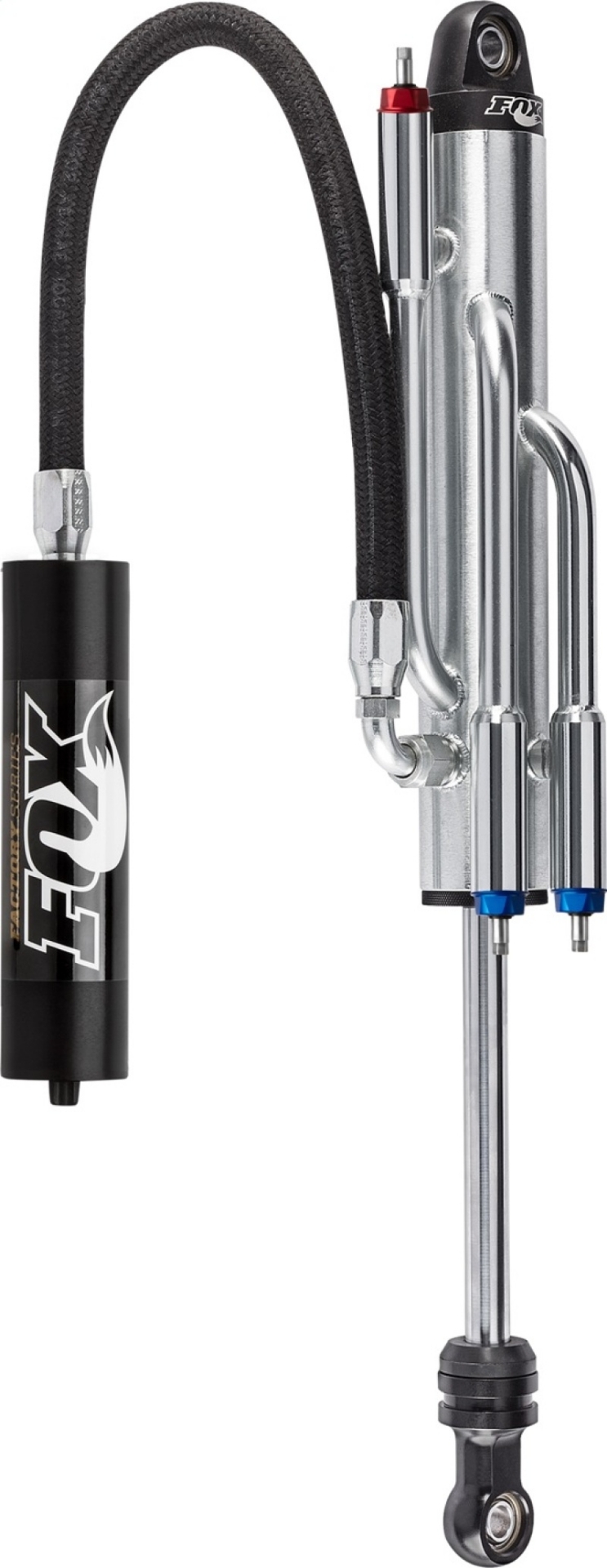 Picture of Fox 2-5 Factory Series 18in- Remote Res- 3-Tube Bypass Shock 2 Cmp-1 Reb 7-8in- Shft21-70 - Blk