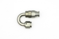 Picture of DeatschWerks 6AN Female Swivel 180-Degree Hose End PTFE Incl- 1 Olive Insert