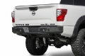 Picture of Addictive Desert Designs 16-18 Nissan Titan XD Stealth Fighter Rear Bumper w- Backup Sensor Cutout