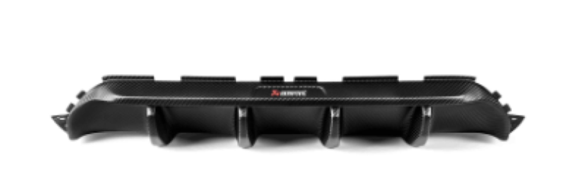 Picture of Akrapovic 18+ BMW M5 F90 Rear Carbon Fiber Diffuser - Matte w-Red Akrapovic Logo