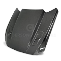 Picture of Anderson Composites 15-17 Ford Mustang Excl- GT350-GT350R Double Sided Carbon Fiber Cowl Hood