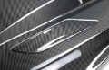 Picture of Anderson Composites 15-17 Ford Mustang Excl- GT350-GT350R Double Sided Carbon Fiber Cowl Hood