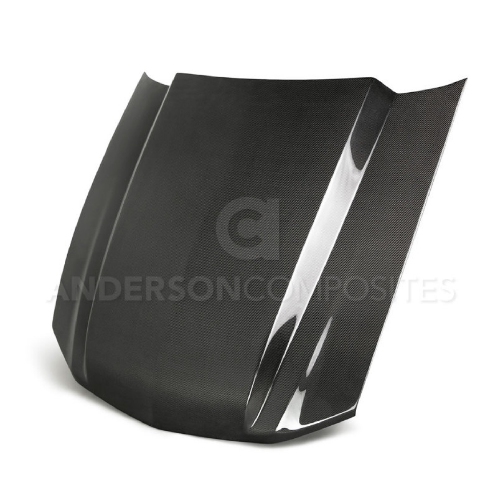 Picture of Anderson Composites 2013-2014 Ford Mustang Type-CJ Carbon Fiber Cowl Hood