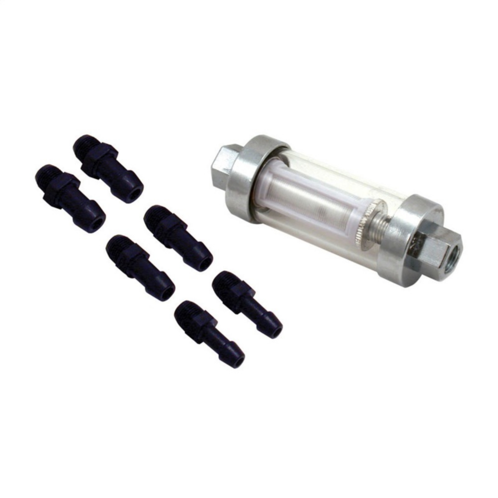 Picture of Spectre Premium Clearview Fuel Filter Incl- 1-4in- - 5-16in- - 3-8in- Barb Fittings