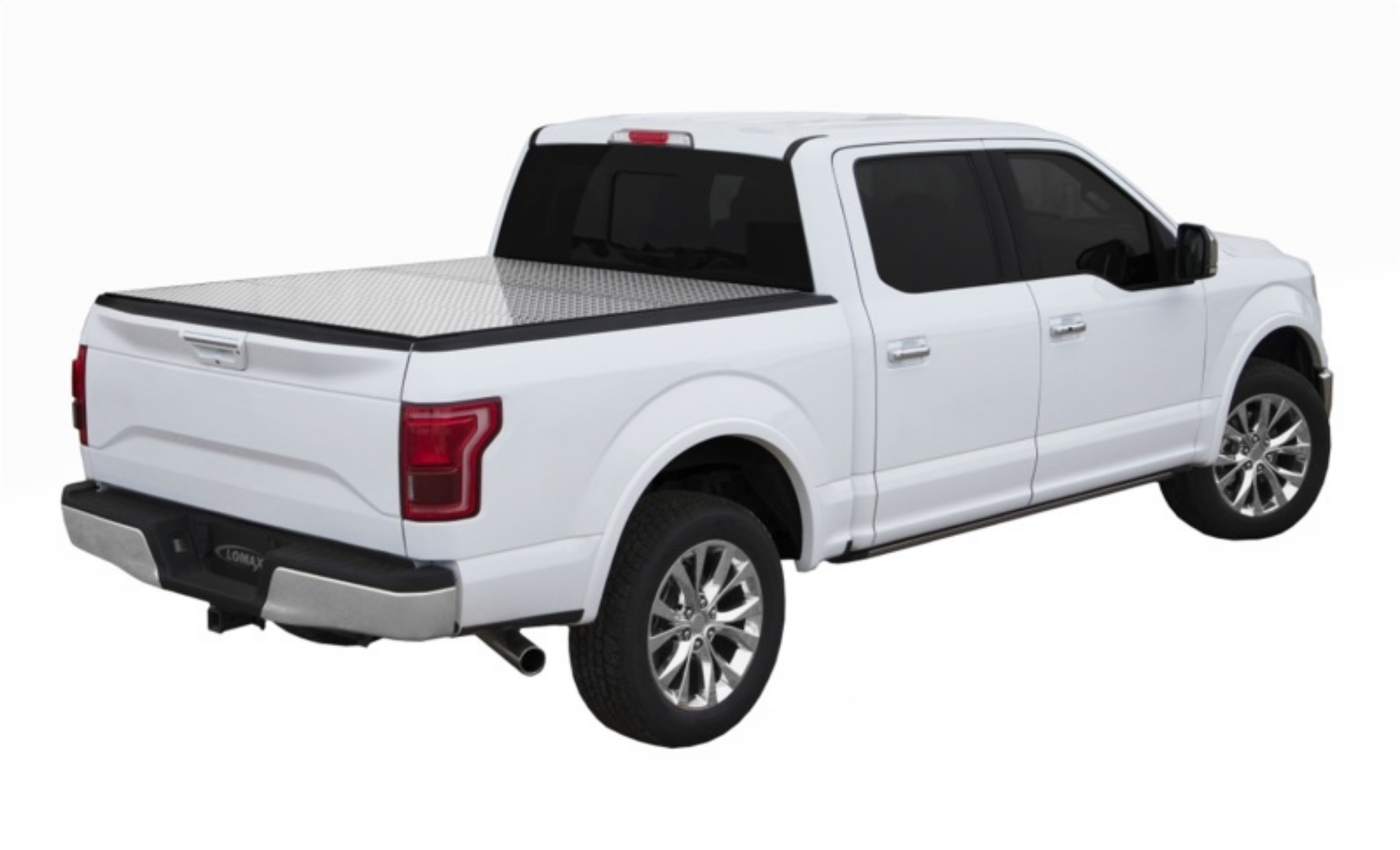 Picture of Access LOMAX Pro Series Tri-Fold Cover 17-19 Ford Super Duty F-250 6ft 8in Bed Blk Diamond Mist