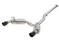 Picture of aFe Takeda 3in- to 2-5in- 304 SS C-B Exhaust 08-15 Mitsubishi Lancer EVO I4-2-0L t - Black Tips