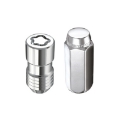 Picture of McGard 5 Lug Hex Install Kit w-Locks Cone Seat Nut M14X1-5 - 13-16 Hex - 1-945in- Length - Chrome