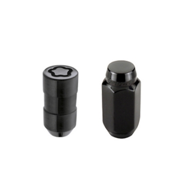 Picture of McGard 5 Lug Hex Install Kit w-Locks Cone Seat Nut M14X1-5 - 22mm Hex - 1-635in- Length - Black