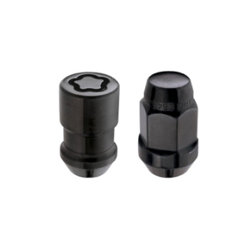 Picture of McGard 5 Lug Hex Install Kit w-Locks Cone Seat Nut - Bulge M12X1-5 - 3-4 Hex - 1-45in- L - Black