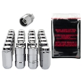 Picture of McGard 6 Lug Hex Install Kit w-Locks Cone Seat Nut M14X1-5 - 13-16 Hex - 1-945in- L - Chrome