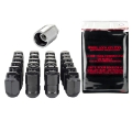 Picture of McGard 6 Lug Hex Install Kit w-Locks Cone Seat Nut 1-2-20 - 13-16 Hex - 1-5in- Length - Black