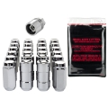 Picture of McGard 6 Lug Hex Install Kit w-Locks Cone Seat Nut M14X1-5 - 22mm Hex - 1-945in- Length - Chrome