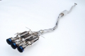 Picture of Invidia 17+ Honda Civic SI Coupe Gemini Triple Titanium Tip Cat-back Exhaust