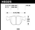 Picture of Hawk 01-03 BMW 530I 3-0L - 97-03 BMW 540I 4-4L - 96-01 740I 4-4L - 00-03 M5 5-0L - 01-06 M5 3-0L-4-4