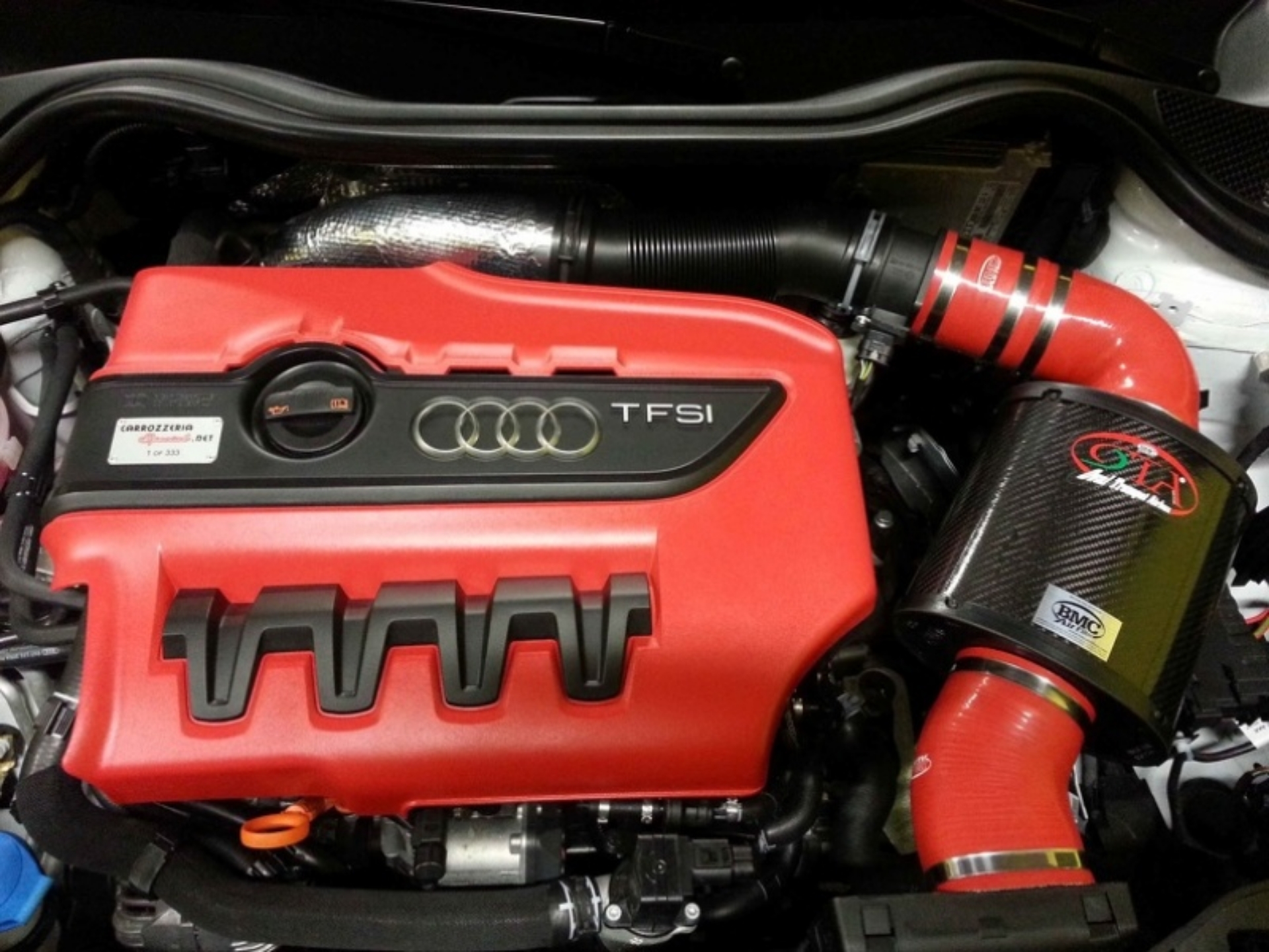 Picture of BMC 2013 Audi A1 2-0 TFSI Oval Trumpet Airbox Kit