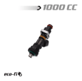 Picture of BLOX Racing Eco-Fi Street Injectors 1000cc-min w-1in Adapter Honda B-D-H Series Single Injector