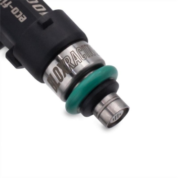 Picture of BLOX Racing Eco-Fi Street Injectors 1000cc-min w-1in Adapter Honda B-D-H Series Single Injector