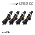 Picture of BLOX Racing Eco-Fi Street Injectors 1300cc-min w-1-2in Adapter Honda B-D-H Series Set of 4