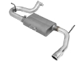 Picture of aFe Scorpion 2-1-2in Alum Steel Axle-Back Exhaust w-Polished Tip 07-18 Jeep Wrangler JK V6-3-6-3-8L