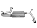 Picture of aFe Scorpion 2-1-2in Alum Steel Axle-Back Exhaust w-Polished Tip 07-18 Jeep Wrangler JK V6-3-6-3-8L