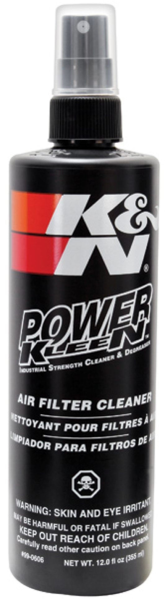 Picture of K&N Air Filter Cleaner 12oz Pump Spray