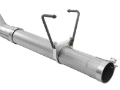 Picture of aFe LARGE BORE HD 4in 409-SS DPF-Back Exhaust w-Polished Tip 07-5-12 Dodge Diesel Trucks L6-6-7Ltd