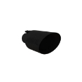 Picture of MBRP Universal Dual Wall Angle Rolled End Tip 4-1-2in OD - 2-1-2in Inlet - 11in Length - Black